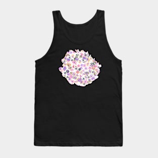 Daisies Spring blooms Mauve Tank Top